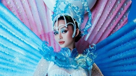 The Miss Globe 2022: Ý nghĩa bộ trang phục dân tộc của Lâm Thu Hồng