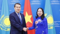 Phó Chủ tịch nước Võ Thị Ánh Xuân hội kiến Thủ tướng Kazakhstan