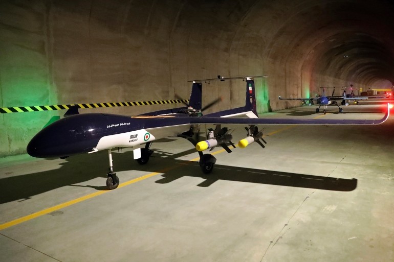 The US has accused Iran of supplying Russia with drones for its war in Ukraine, an allegation denied by Tehran [File: Iranian Army via AP]