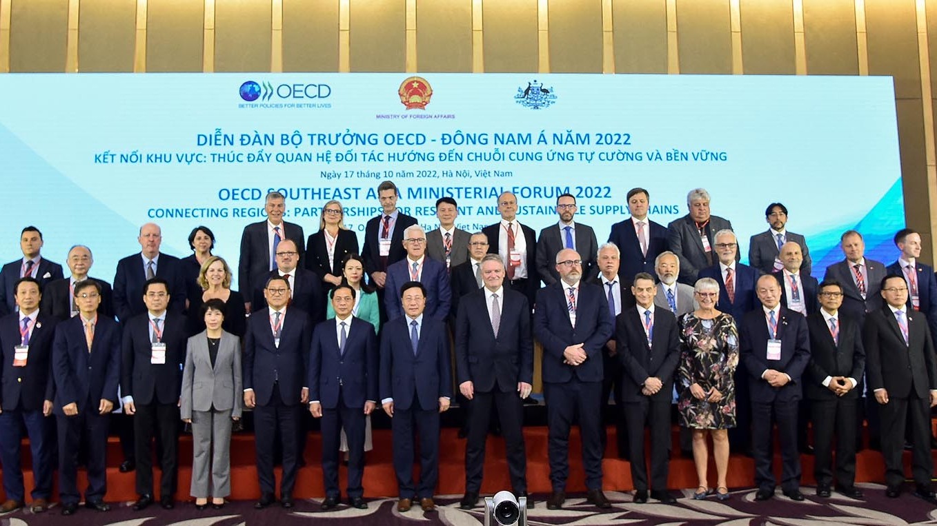 Diễn đàn kinh tế cao cấp Việt Nam-OECD năm 2022: Vì mục tiêu phát triển bền vững
