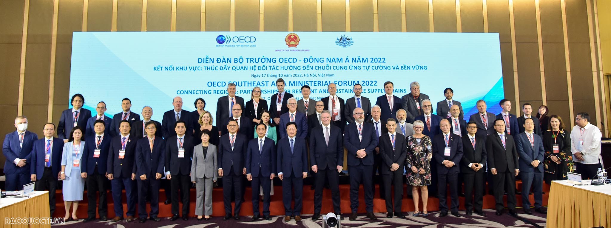 Thúc đẩy quan hệ đối tác OECD và Đông Nam Á  vì chuỗi cung ứng tự cường và bền vững