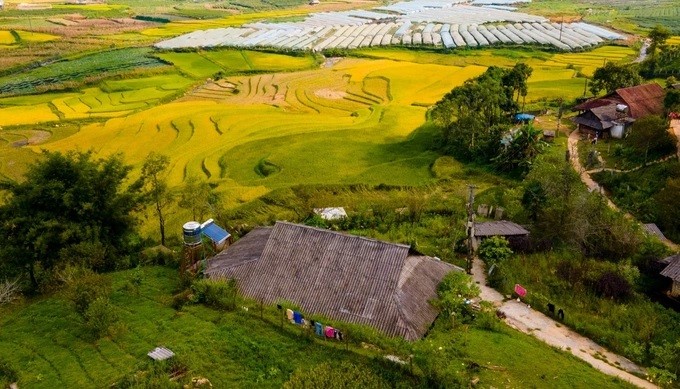 Một lô đất ở huyện Sa Pa (Lào Cai) không có sổ đỏ đang được rao bán (Ảnh: D.N)