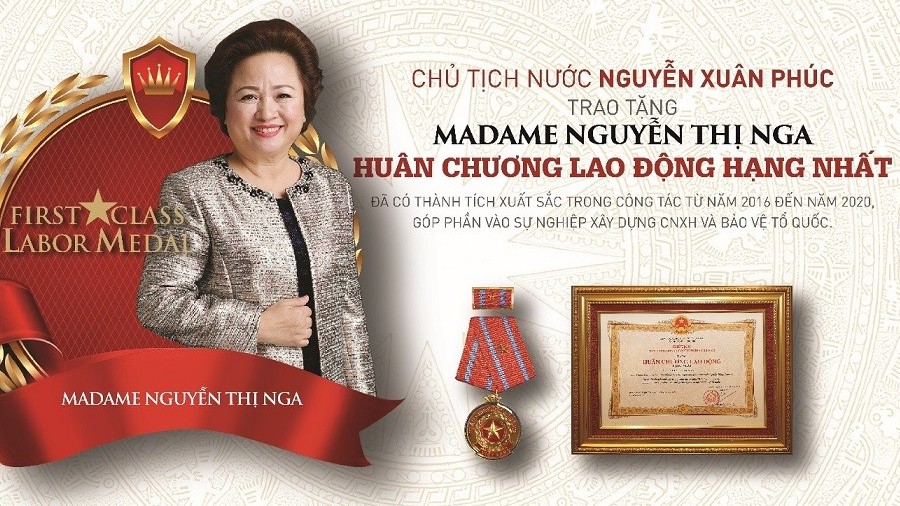 Chủ tịch Tập đoàn BRG Nguyễn Thị Nga - Thế hệ doanh nhân tiêu biểu và khát vọng cống hiến cho đất nước