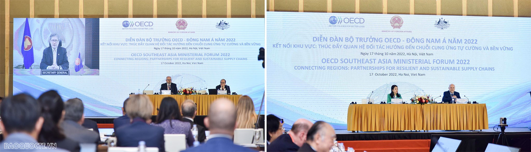 Diễn đàn Cao cấp OECD-Đông Nam Á: Điểm hẹn của các ý tưởng về tầm nhìn hợp tác mới