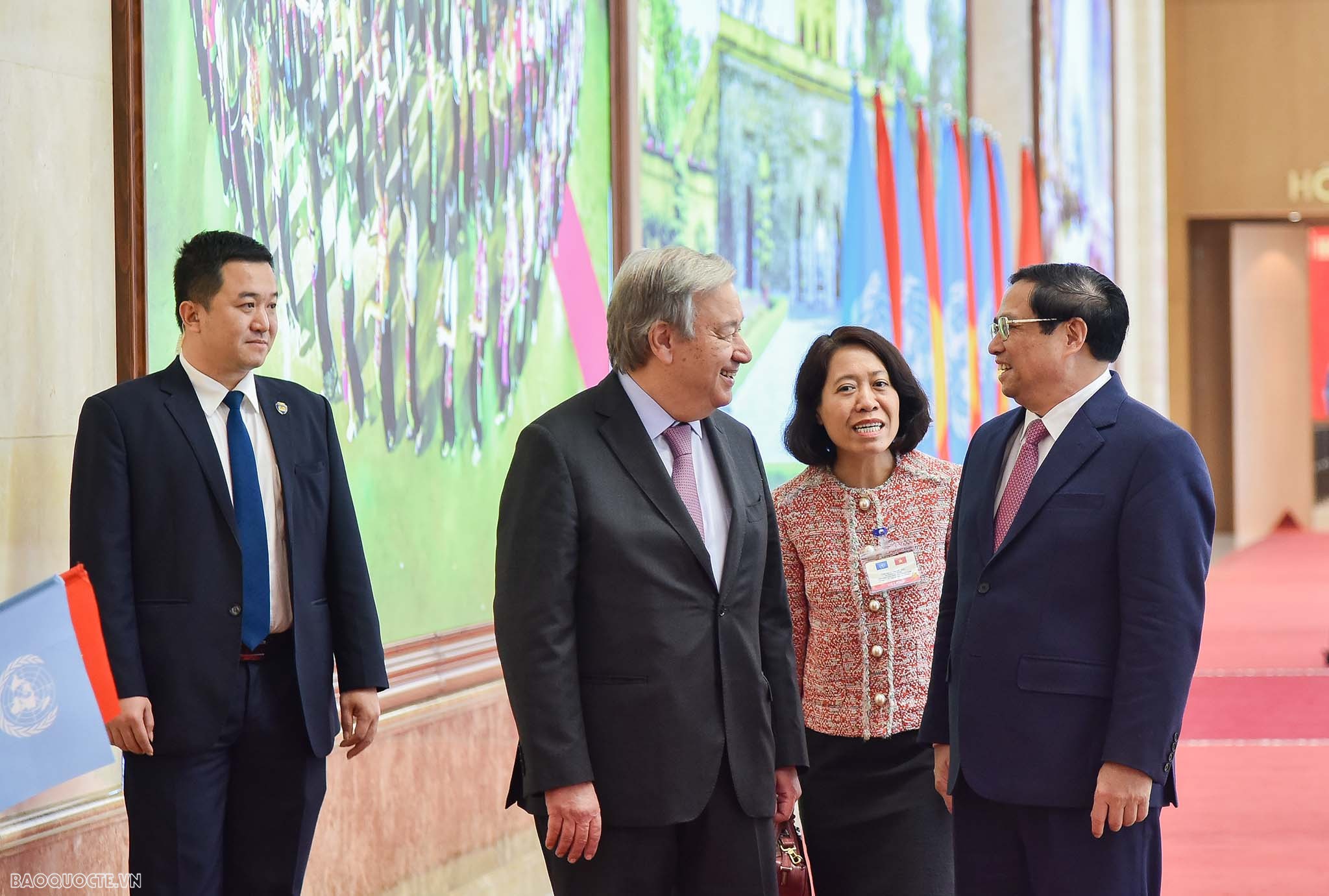 Thủ tướng Chính phủ Phạm Minh Chính tiếp Tổng thư ký Liên hợp quốc António Guterres
