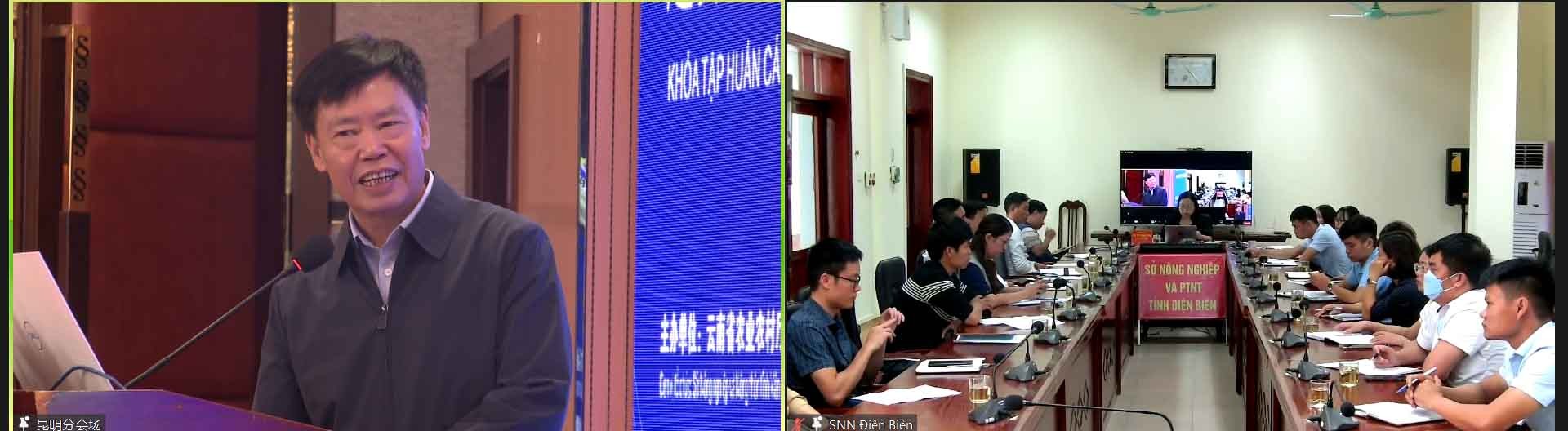 Đồng chí Chu Hữu Dũng, Viện Sĩ Viện Công trình Trung Quốc, Hiệu trưởng danh dự trường Đại học Nông nghiệp Vân Nam. Đồng chí Chu Hữu Dũng, Viện Sĩ Viện Công trình Trung Quốc, Hiệu trưởng danh dự trường Đại học Nông nghiệp Vân Nam.