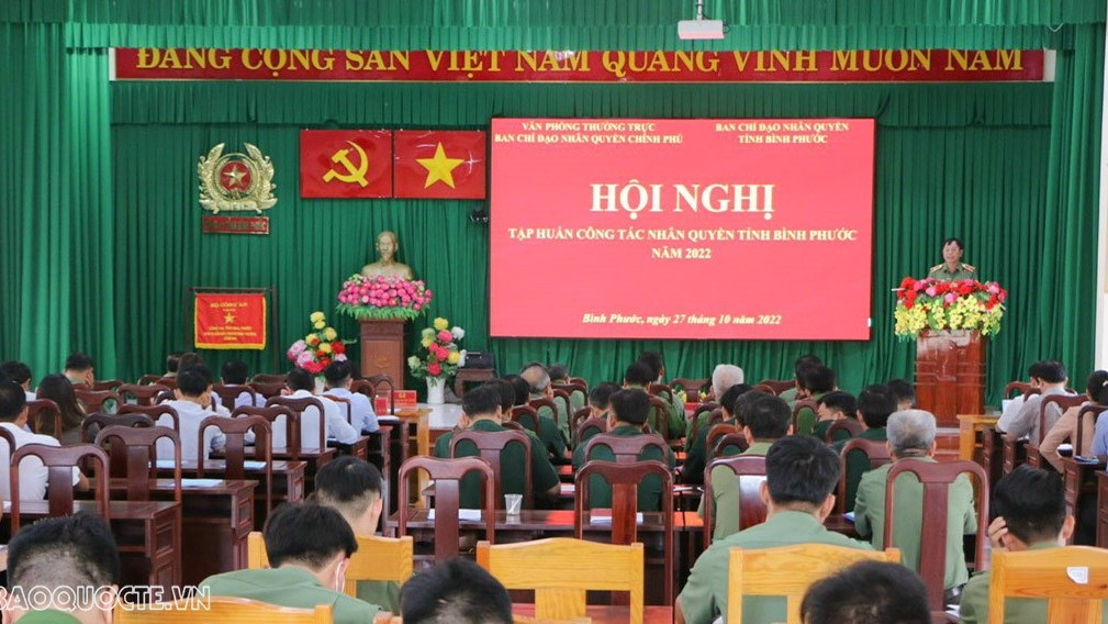 Bình Phước: Nâng cao kiến thức, nhận thức về công tác nhân quyền cho lãnh đạo, cán bộ tỉnh