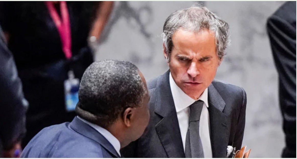 Tổng Giám đốc Cơ quan Năng lượng Nguyên tử Quốc tế (IAEA), Rafael Mariano Grossi. (Reuters)