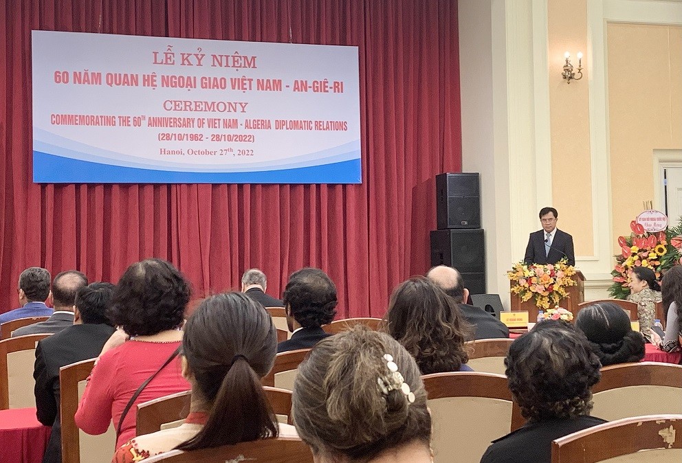 Kỷ niệm 60 năm thiết lập quan hệ ngoại giao Việt Nam-Algeria Kỷ niệm 60 năm thiết lập quan hệ ngoại giao Việt Nam-Algeria