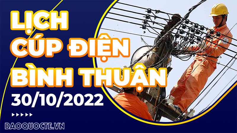 Lịch cúp điện mới nhất tại tỉnh