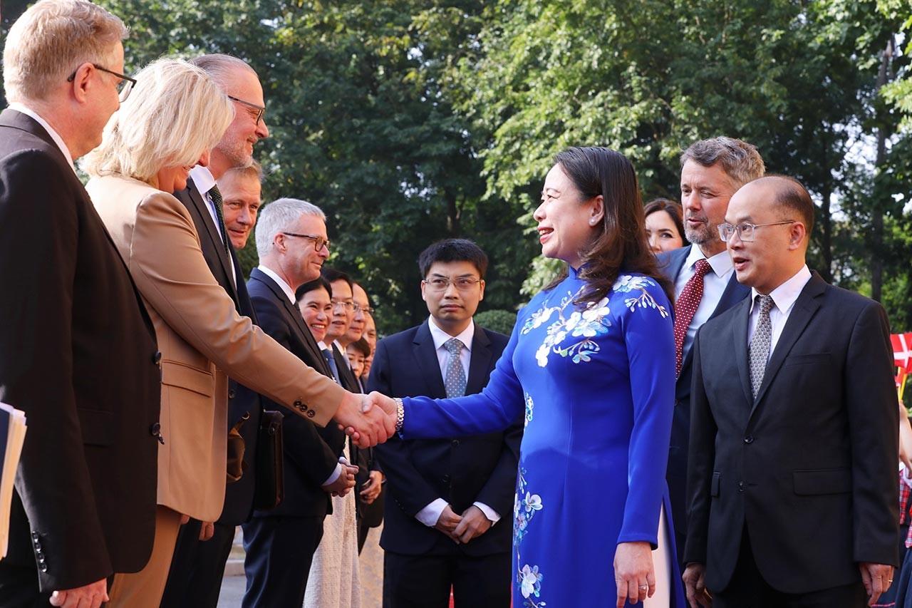 Lễ đón chính thức Thái tử kế vị Đan Mạch Frederik và Công nương Phu nhân Mary Elizabeth