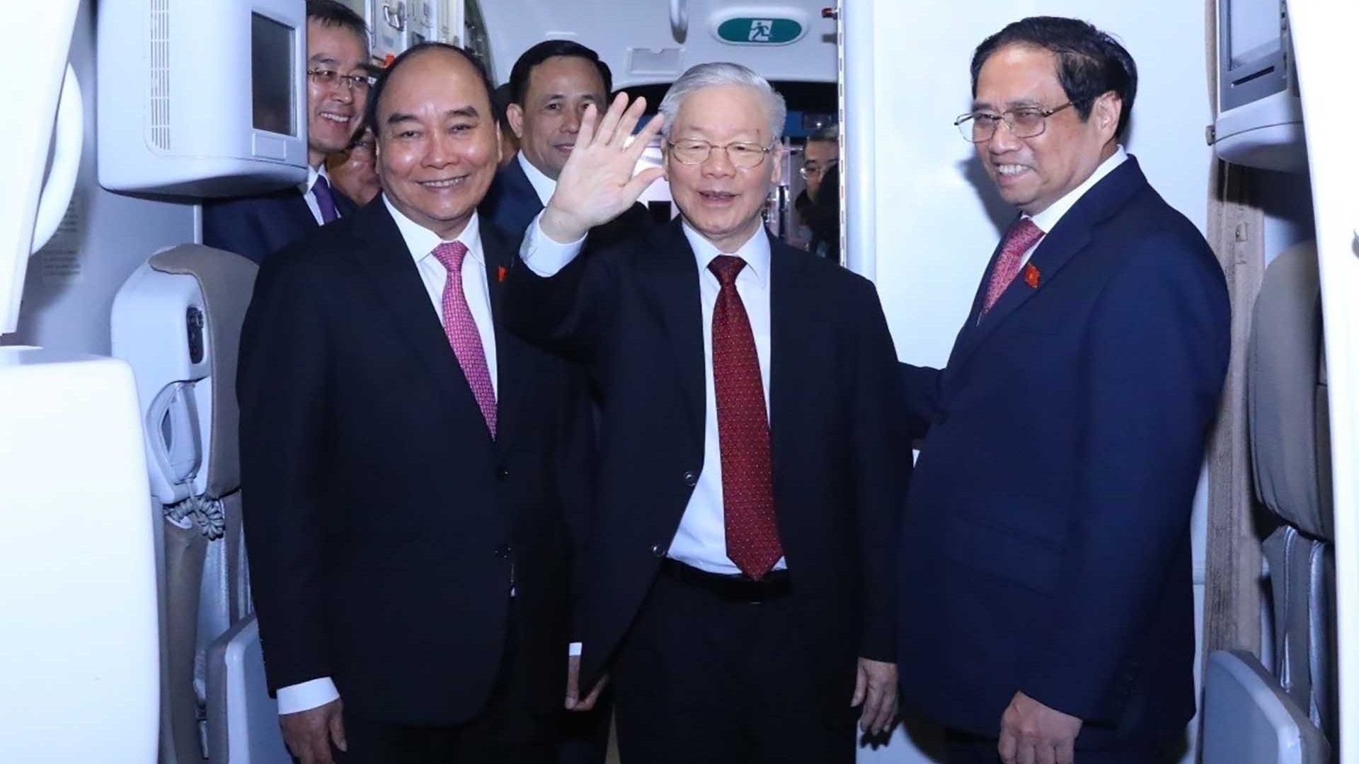 Tổng Bí thư Nguyễn Phú Trọng kết thúc tốt đẹp chuyến thăm chính thức nước Cộng hòa Nhân dân Trung Hoa