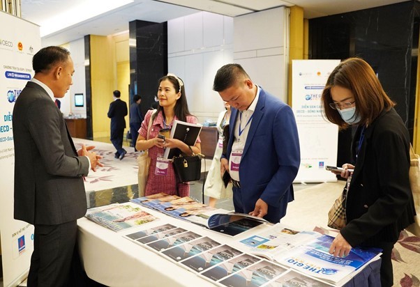 Các đối tác tìm hiểu về Hahalolo tại Diễn đàn Bộ trưởng OECD - Đông Nam Á 2022.