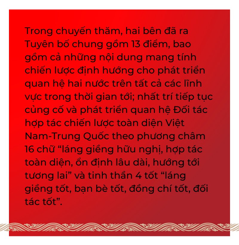 Toàn cảnh chuyến thăm chính thức Trung Quốc của Tổng Bí thư: Kết quả phong phú, thành công tốt đẹp, ấn tượng sâu sắc