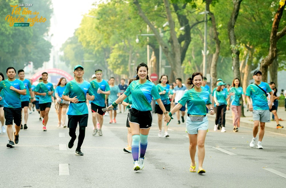 BIDV phát động giải chạy Tết ấm cho người nghèo Xuân Quý Mão 2023