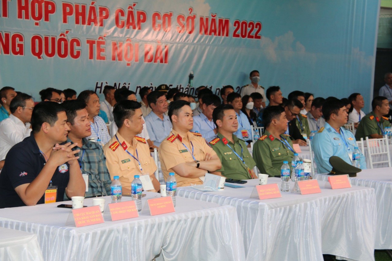 Diễn tập khẩn nguy an ninh tại cảng HKQT Nội Bài 2022 Diễn tập khẩn nguy an ninh tại cảng HKQT Nội Bài 2022