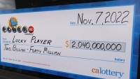 Mỹ: Giải độc đắc sổ xố Powerball trị giá hơn 2 tỷ USD đã tìm được chủ nhân