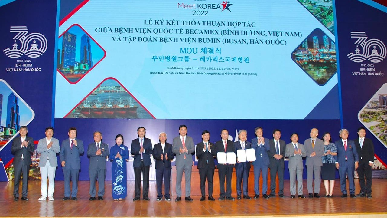'Gặp gỡ Hàn Quốc 2022' - nơi Bình Dương tăng cường hợp tác với các đối tác sông Hàn