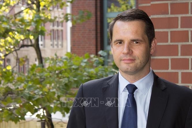Tiến sĩ Daniel Müller, Giám đốc khu vực ASEAN của Hiệp hội Doanh nghiệp Đức tại châu Á-Thái Bình Dương. (Nguồn: TTXVN)