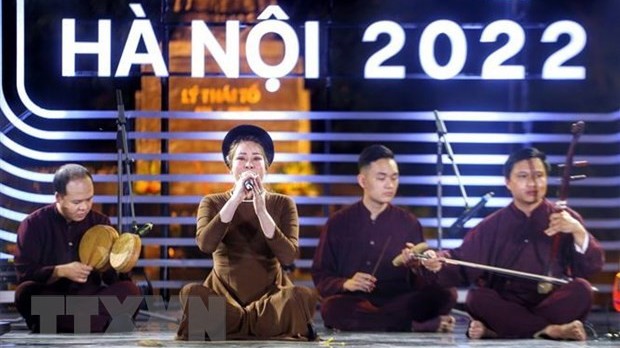 Rộn ràng Liên hoan trình diễn di sản văn hóa phi vật thể Hà Nội Rộn ràng Liên hoan trình diễn di sản văn hóa phi vật thể Hà Nội