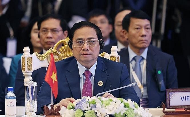 Thủ tướng Phạm Minh Chính tham dự Hội nghị cấp cao ASEAN với các đối tác. Thủ tướng Phạm Minh Chính tham dự Hội nghị cấp cao ASEAN với các đối tác.