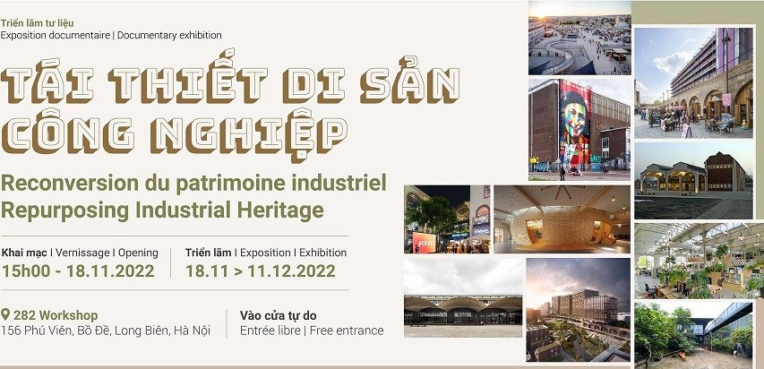 Tổ chức triển lãm tư liệu về tái thiết di sản công nghiệp