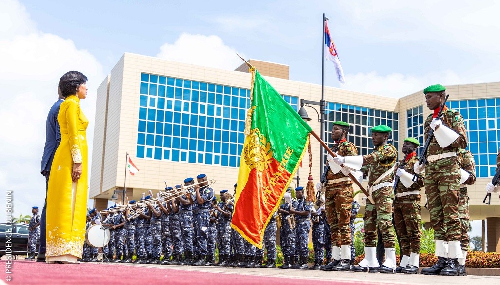 Đại sứ Đặng Thị Thu Hà trình Thư ủy nhiệm lên Tổng thống Benin