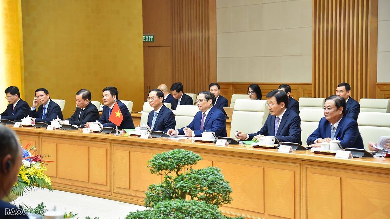 Năm 2022 cũng chứng kiến nhiều biến động lớn về an ninh, địa chính trị và kinh tế quốc tế, tác động đến khu vực châu Á-Thái Bình Dương. Chuyến thăm là dịp để các nhà lãnh đạo cấp cao hai nước, trao đổi sâu hơn về các vấn đề lớn của thế giới và khu vực, phát huy sự tin cậy chính trị cao, sự đồng thuận về quan điểm và tầm nhìn của hai quốc gia.