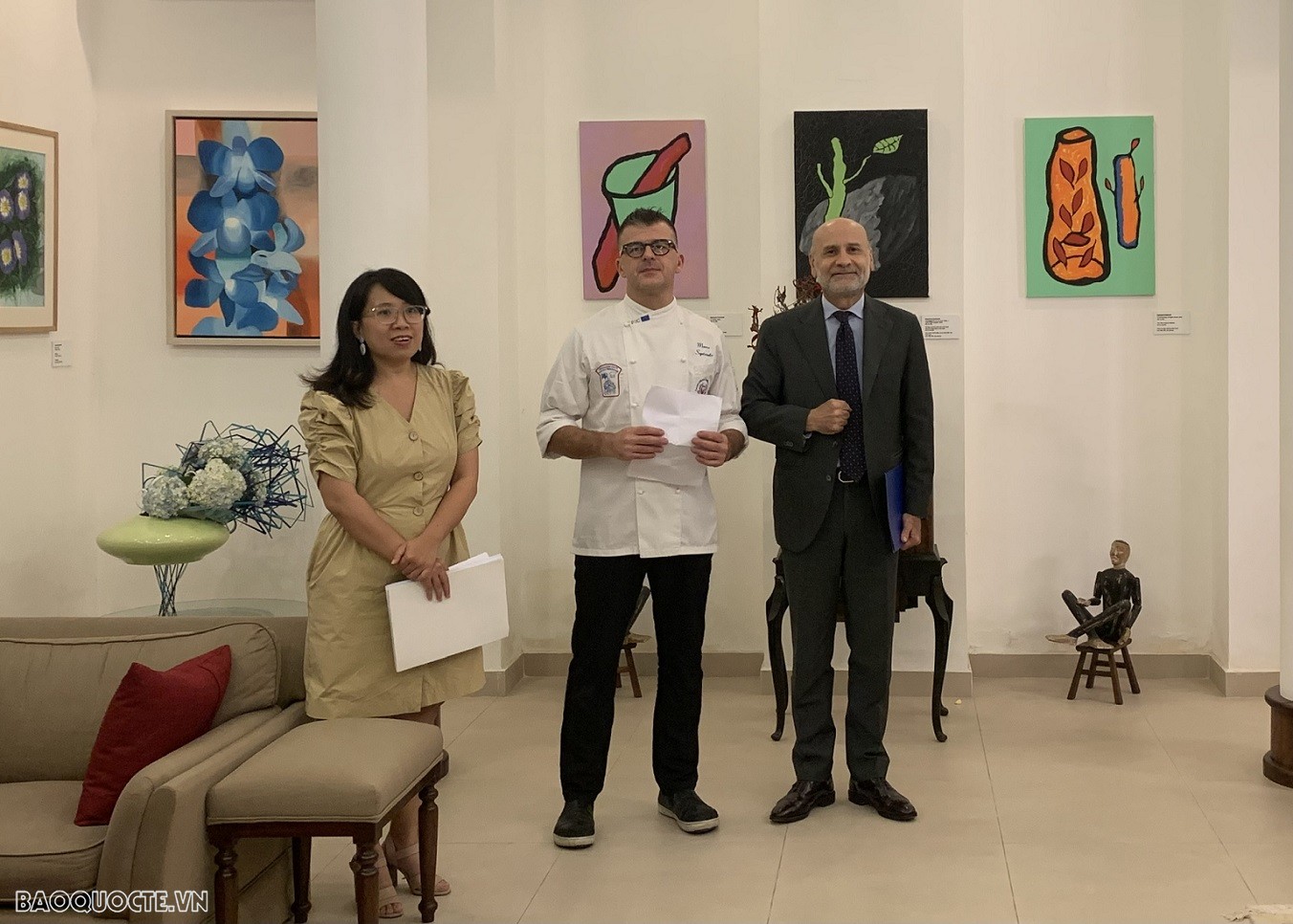 Khởi động Tuần lễ Ẩm thực Italy lần thứ VII tại Việt Nam. Ảnh: Hạnh Lê)