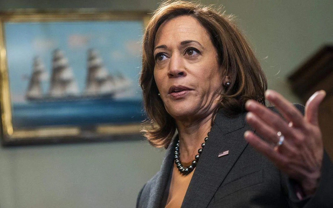 (11.16) Phó Tổng thống Mỹ Kamala Harris. (Nguồn: EPA-EPE)