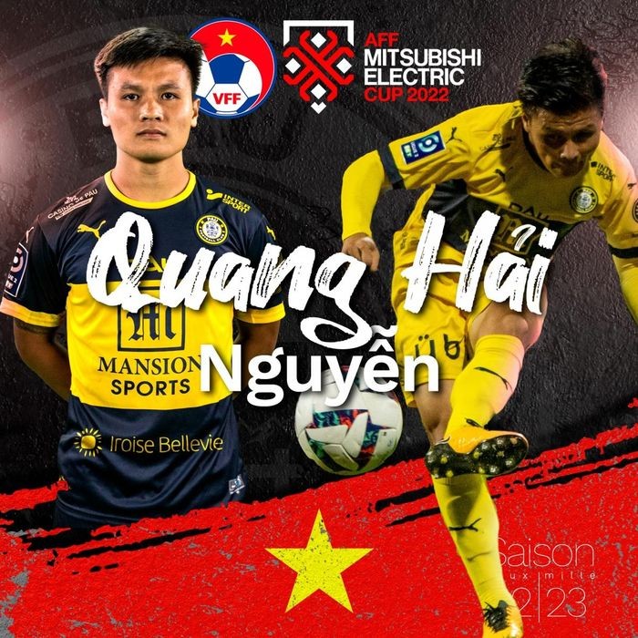 Quang Hải chính thức sẽ tham dự AFF Cup 2022 sau khi được Pau FC cho phép Quang Hải chính thức sẽ tham dự AFF Cup 2022 sau khi được Pau FC cho phép