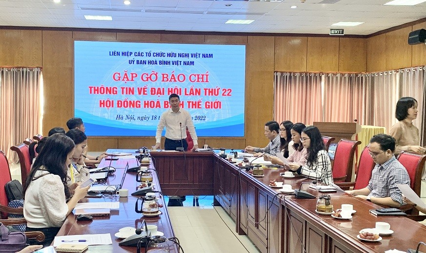 Lần đầu tiên Việt Nam đăng cai Đại hội Hội đồng Hòa bình thế giới