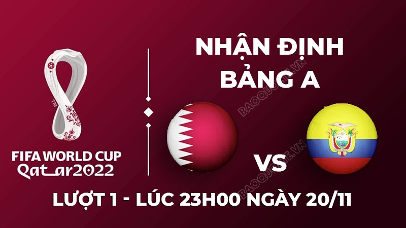Nhận định trận đấu giữa Qatar vs Ecuador, 23h00 ngày 20/11 - trực tiếp World Cup 2022 Nhận định trận đấu giữa Qatar vs Ecuador, 23h00 ngày 20/11 - trực tiếp World Cup 2022