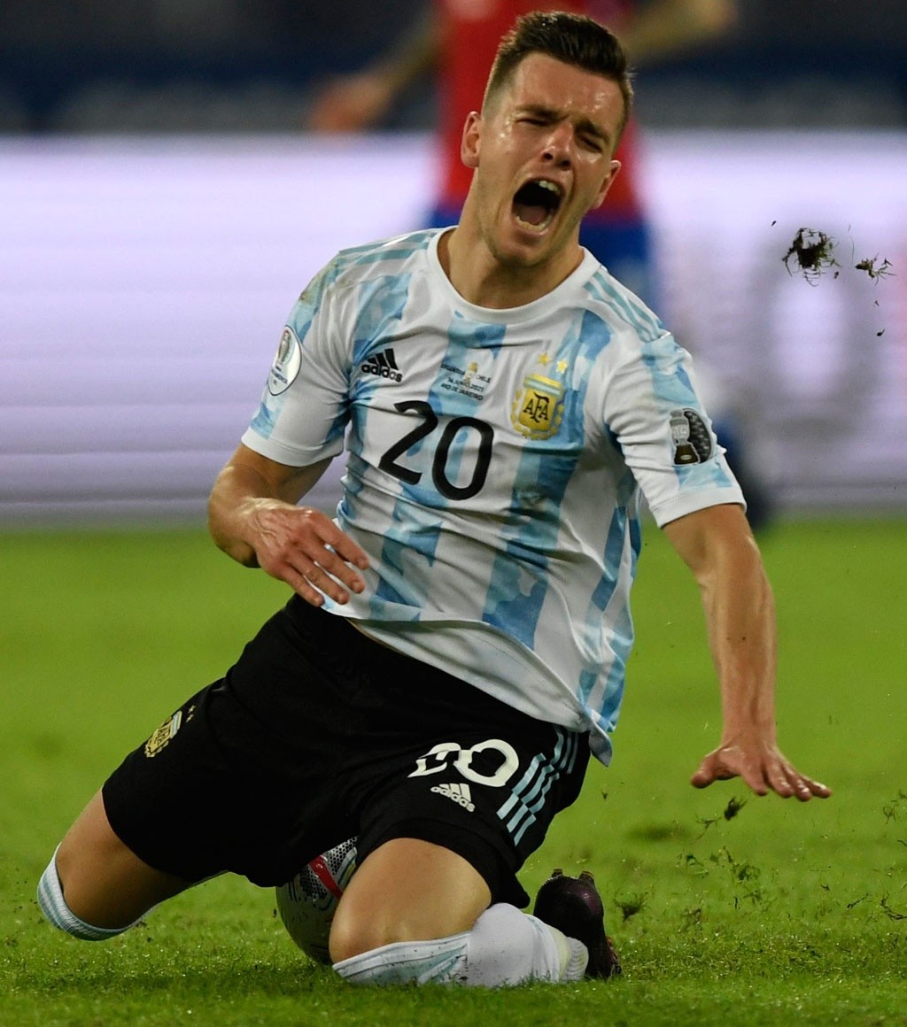 Giovani Lo Celso vắng mặt đáng tiếc. (Nguồn: AFP)