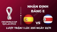 Nhận định trận đấu giữa Tây Ban Nha vs Costa Rica, 23h00 ngày 23/11 - lịch thi đấu World Cup 2022