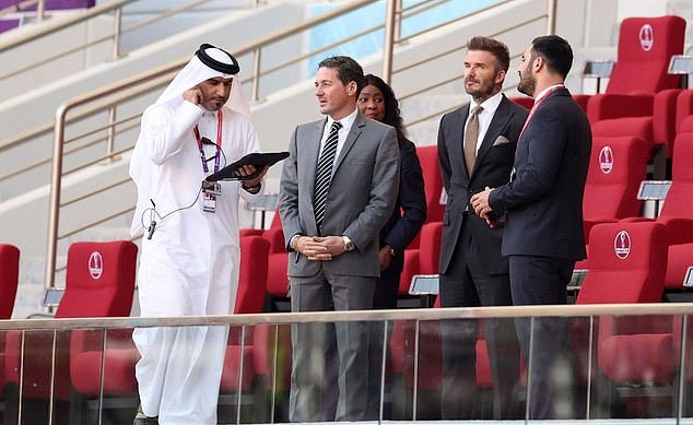 David Beckham tới Qatar dự lễ khai mạc World Cup 2022 và cỗ vũ đội tuyển Anh David Beckham tới Qatar dự lễ khai mạc World Cup 2022 và cỗ vũ đội tuyển Anh