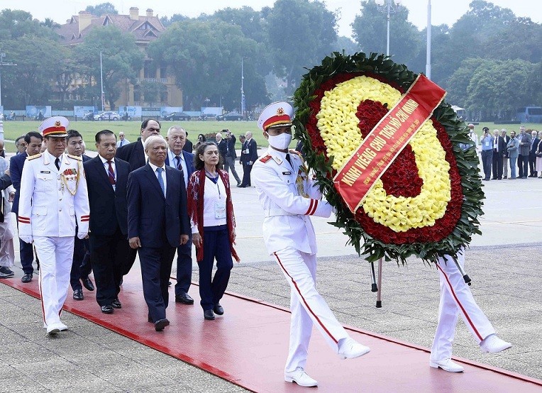 Gặp gỡ Việt Nam tại Đại hội lần thứ 22 Hội đồng Hòa bình thế giới