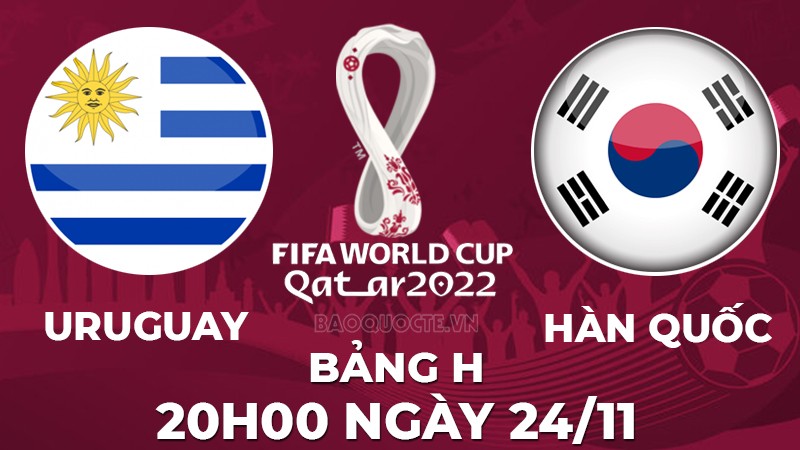 Uruguay vs Hàn Quốc