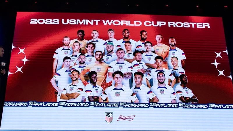 Danh sách tuyển thủ Mỹ tham dự World Cup 2022