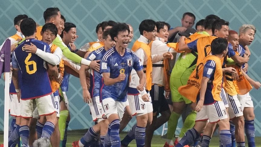 World Cup 2022: Những con số đi vào lịch sử sau trận tuyển Nhật Bản thắng đội Đức