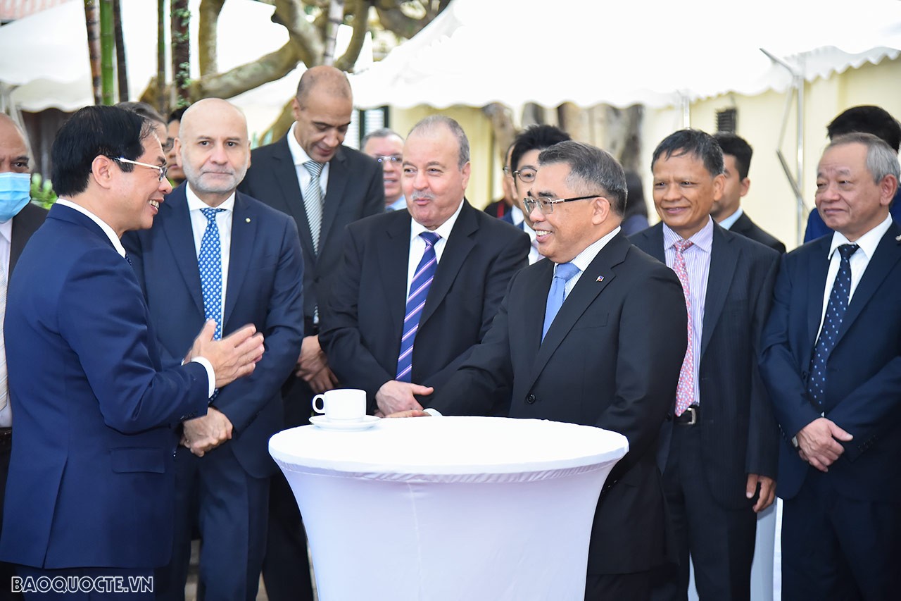 Toàn cảnh Lễ khai trương Văn phòng đại diện của Toà trọng tài thường trực (PCA) tại Hà Nội qua ảnh