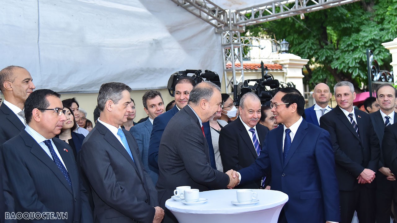 Toàn cảnh Lễ khai trương Văn phòng đại diện của Toà trọng tài thường trực (PCA) tại Hà Nội qua ảnh