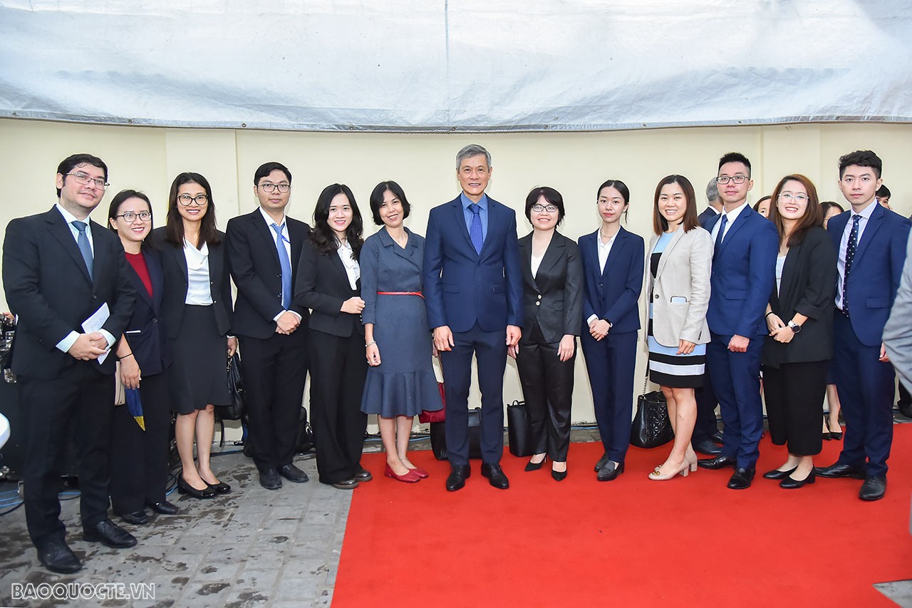 Toàn cảnh Lễ khai trương Văn phòng đại diện của Toà trọng tài thường trực (PCA) tại Hà Nội qua ảnh