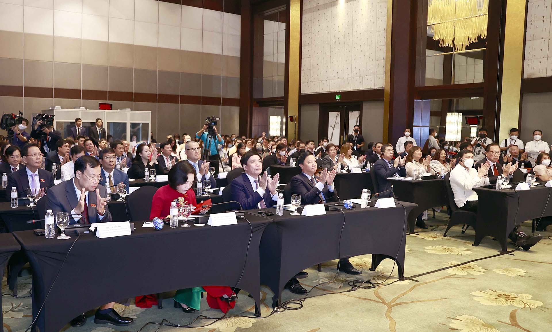 Đại biểu dự Diễn đàn thương mại đầu tư Việt Nam-Philippines. (Nguồn: TTXVN)