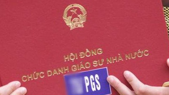 Cập nhật danh sách Giáo sư, Phó giáo sư năm 2022