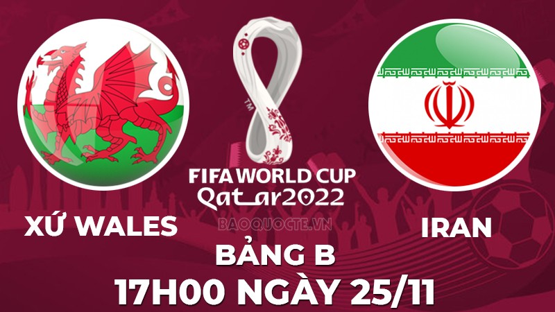 Xứ Wales vs Iran