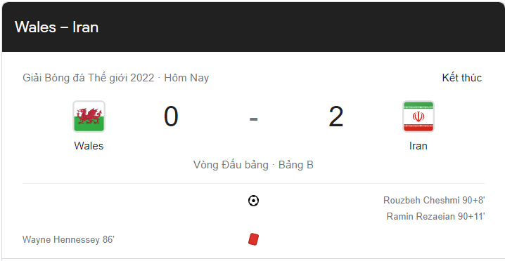 Link xem trực tiếp Xứ Wales vs Iran (17h00 ngày 25/11) bảng B World Cup 2022 - trực tiếp VTV5