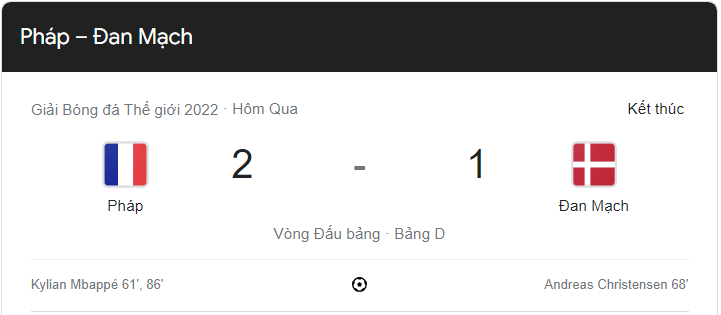 Link xem trực tiếp Pháp vs Đan Mạch (23h00 ngày 26/11) bảng D World Cup 2022 - trực tiếp VTV2 Link xem trực tiếp Pháp vs Đan Mạch (23h00 ngày 26/11) bảng D World Cup 2022 - trực tiếp VTV2