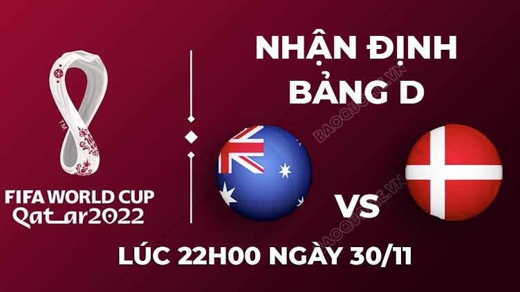 Dự đoán World Cup 2022: Australia vs Đan Mạch - 'Những chú lính chì' buộc phải thắng