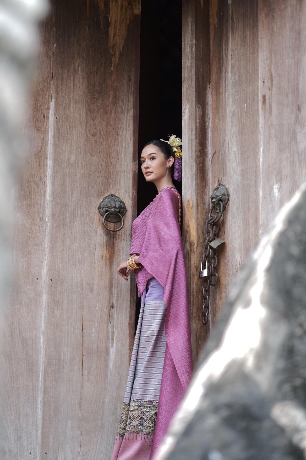 Á hậu Hoàn vũ Thái Lan Sornsarot Vittayaruengsook. Á hậu Hoàn vũ Thái Lan Sornsarot Vittayaruengsook.